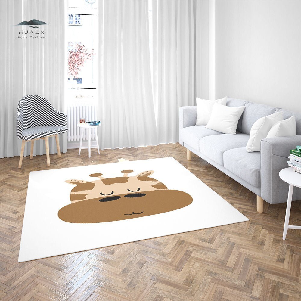 Boho Lion Rainbow Living Room Rug - Casatrail.com