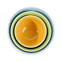 Thumbnail for Nesting textured bowls - set of 3