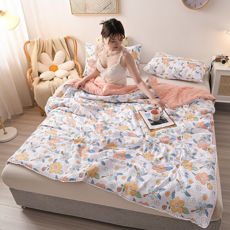 Breathable Summer Quilt - Thin Comforter for Adults and Kids - Casatrail.com