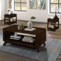 Thumbnail for Rectangular Wooden Coffee Table