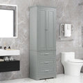 High Storage Cabinet With Three Drawers
