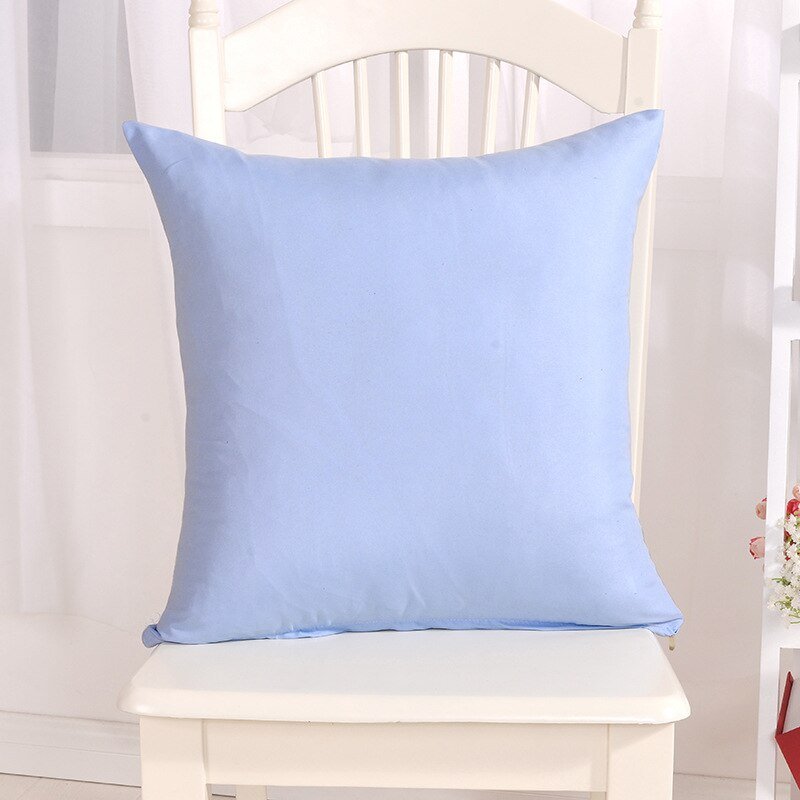 Candy Color Solid Throw Pillow Case for Decor - Casatrail.com