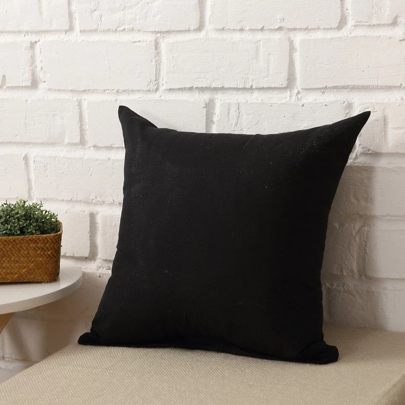 Candy Color Solid Throw Pillow Case for Decor - Casatrail.com