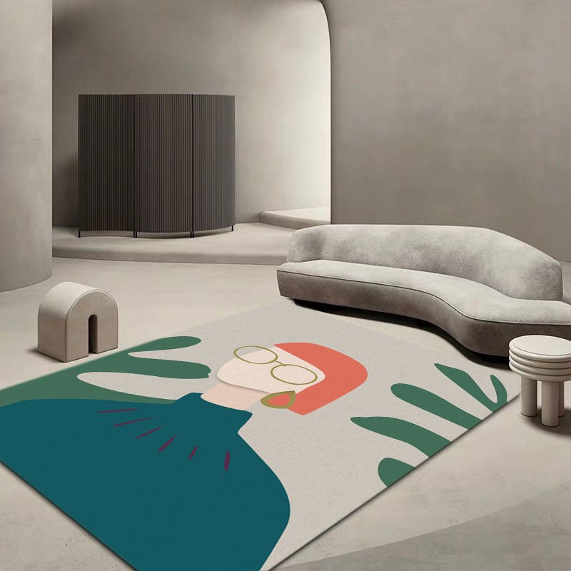 Cartoon Abstract Printed Living Room Carpet - Casatrail.com