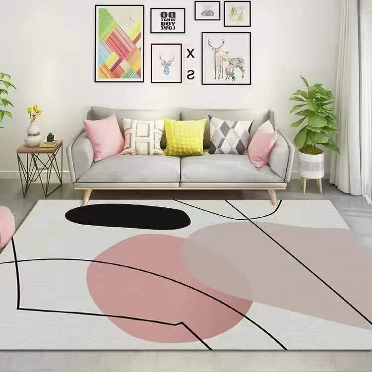 Cartoon Abstract Printed Living Room Carpet - Casatrail.com