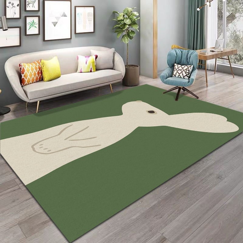 Cartoon Abstract Printed Living Room Carpet - Casatrail.com