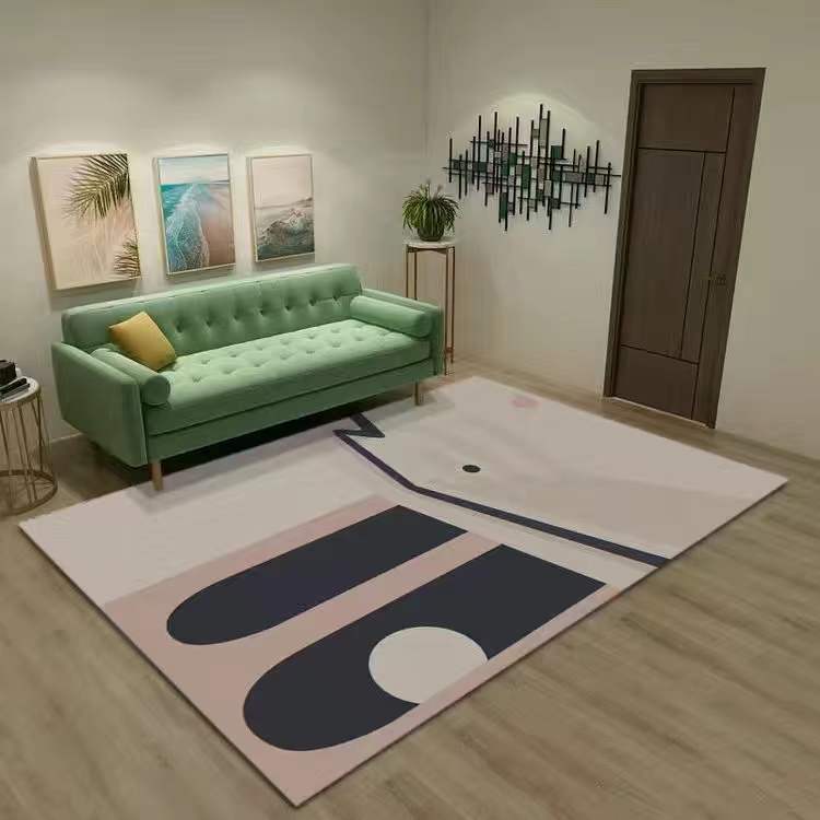 Cartoon Abstract Printed Living Room Carpet - Casatrail.com