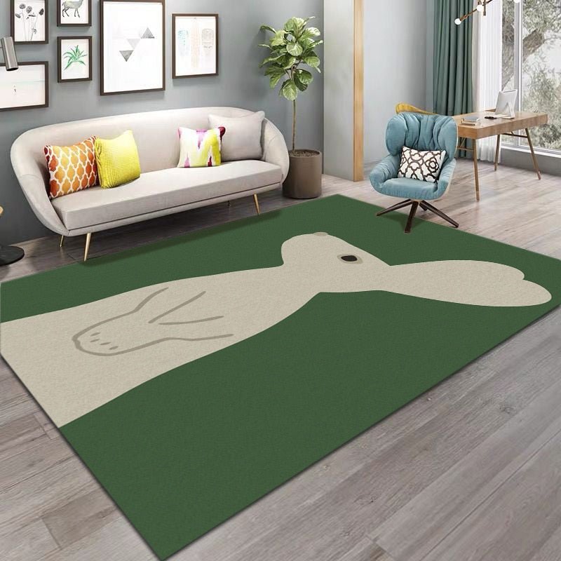 Cartoon Abstract Printed Living Room Carpet - Casatrail.com