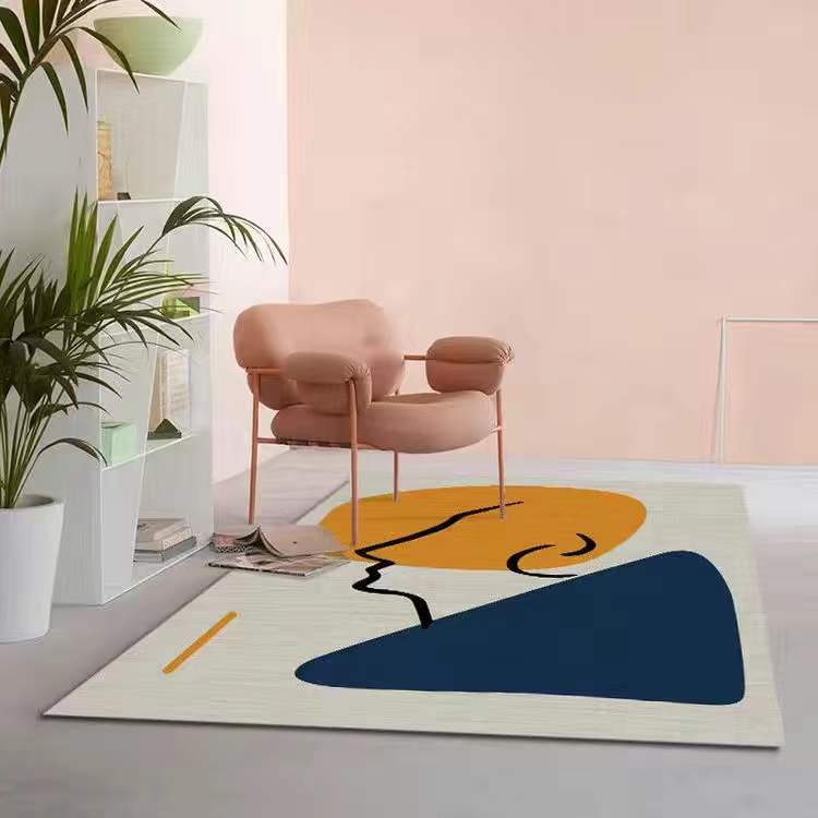 Cartoon Abstract Printed Living Room Carpet - Casatrail.com