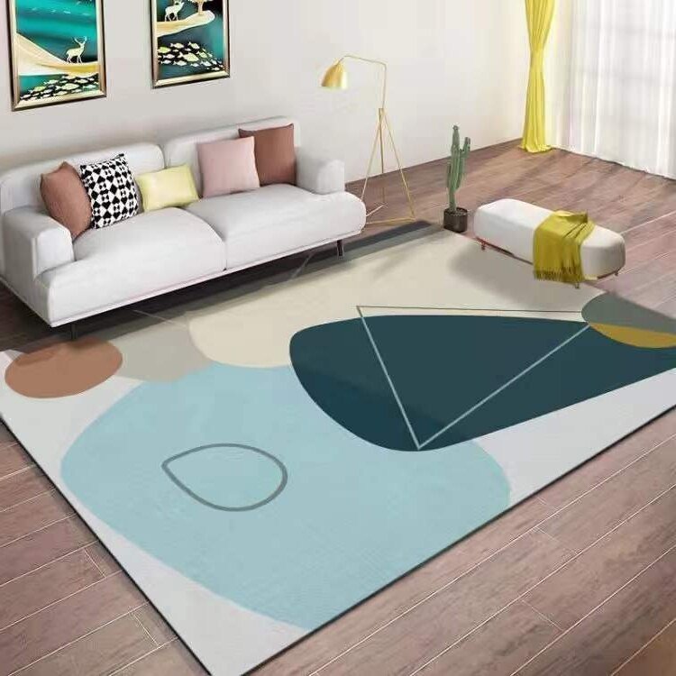 Cartoon Abstract Printed Living Room Carpet - Casatrail.com