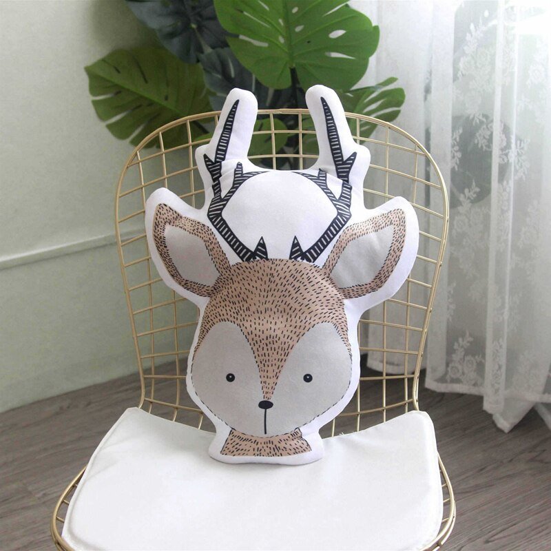 Cartoon Animal Cushion Stuffed Sleep Pillow - Casatrail.com