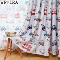 Thumbnail for Cartoon Car Sheer Curtains for Kids' - Casatrail.com