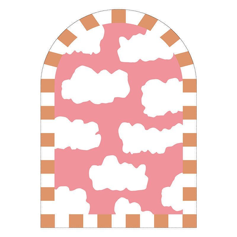 Cartoon Children's Room Cloud Play Mat Floor Rug - Casatrail.com