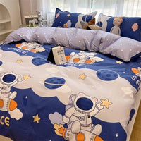 Thumbnail for Cartoon Floral Duvet Cover Set for Kids - Casatrail.com