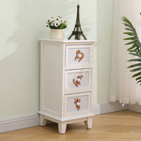 Thumbnail for Cartoon Girl Wooden Bedside Table with Multilayer Storage Cabinet - Casatrail.com