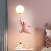 Thumbnail for Cartoon Polar Bear LED Wall Lamp for Kids' Bedroom - Casatrail.com