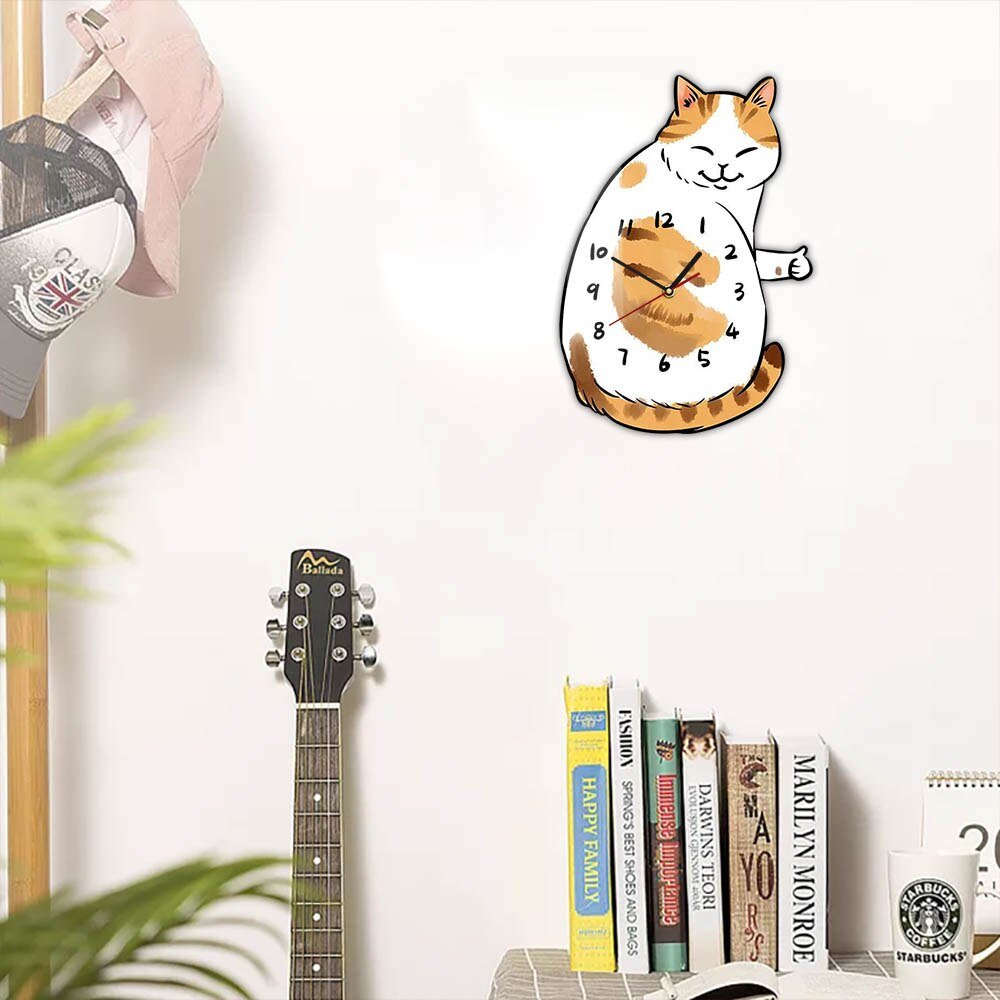 Cartoon Wall Clock for Kids Room - Casatrail.com