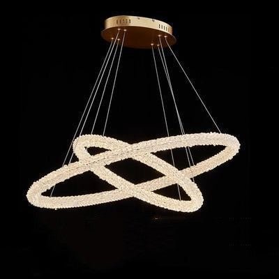 Celebrity Ring Crystal Chandelier Lamp - Casatrail.com