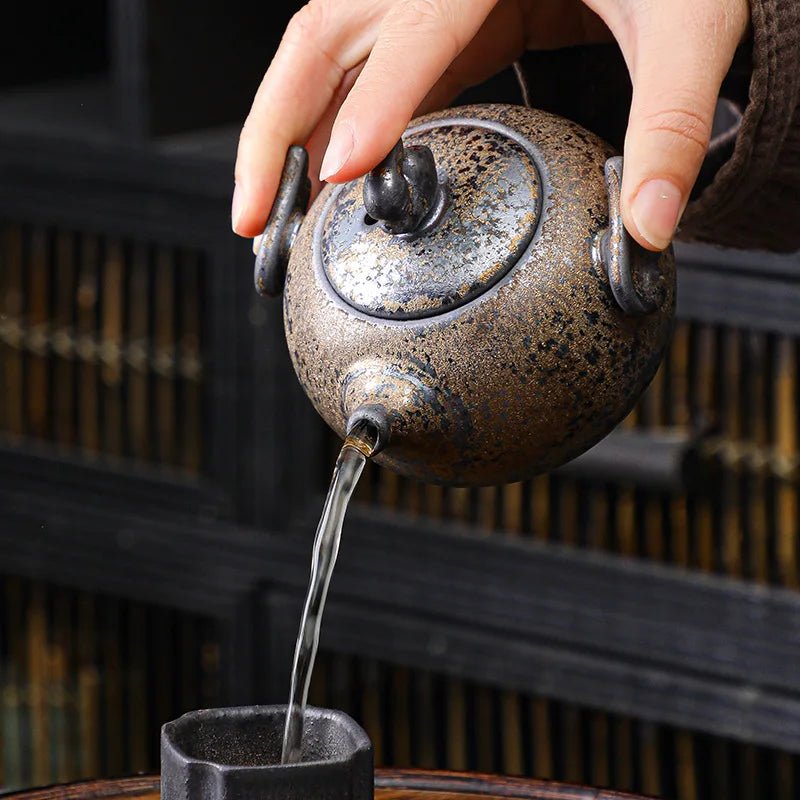 Ceramic Kung Fu Teapot Infuser - Casatrail.com