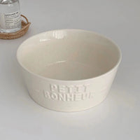 Thumbnail for Ceramic Tableware Bowl with Sesame Point - Casatrail.com