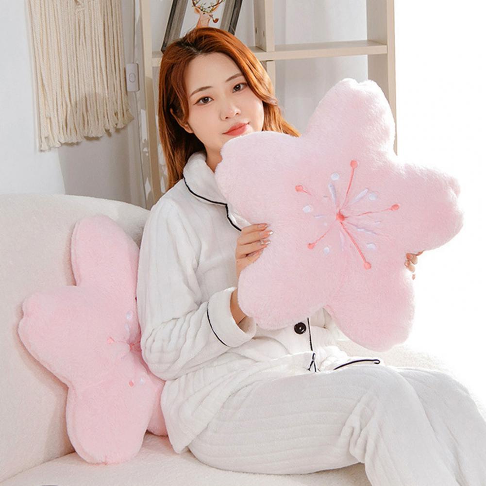 Cherry Blossom Plush Pillow for Living Room - Casatrail.com