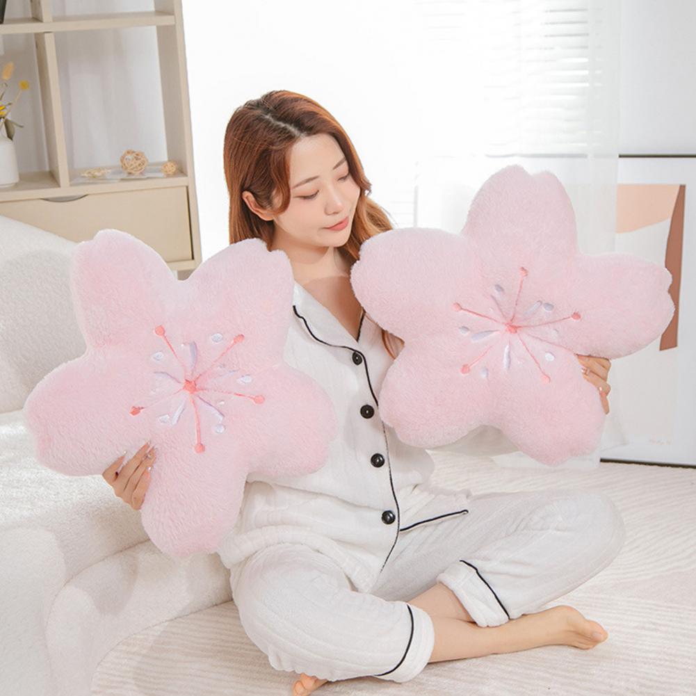 Cherry Blossom Plush Pillow for Living Room - Casatrail.com