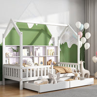 Thumbnail for Children's Bed with Multipurpose Storage - Casatrail.com