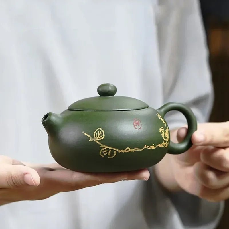 Chinese Yixing Purple Clay Teapot Handmade Tea Set - Casatrail.com