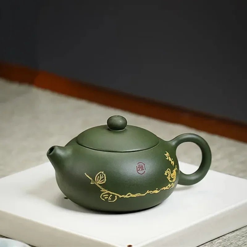 Chinese Yixing Purple Clay Teapot Handmade Tea Set - Casatrail.com