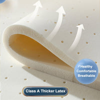 Thumbnail for Class A Latex Mattress Cover for Cool Summer Nights - Casatrail.com