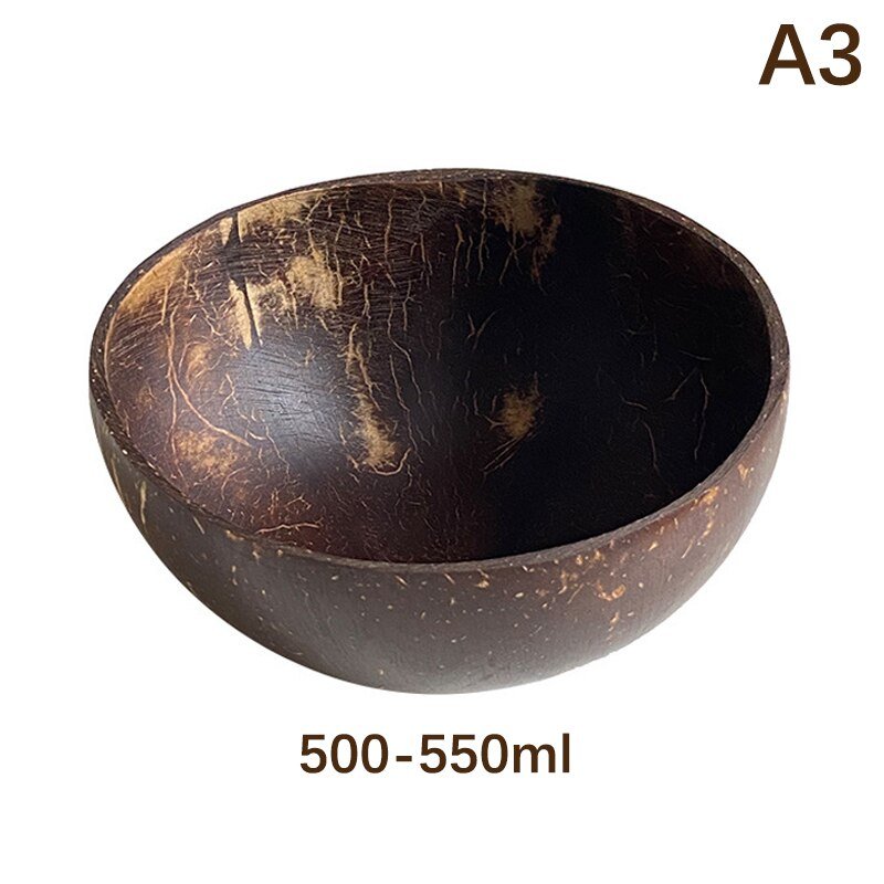 Coconut Bowl and Spoon - Creative Mixing Bowl Set - Casatrail.com