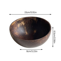 Thumbnail for Coconut Bowl and Spoon - Creative Mixing Bowl Set - Casatrail.com