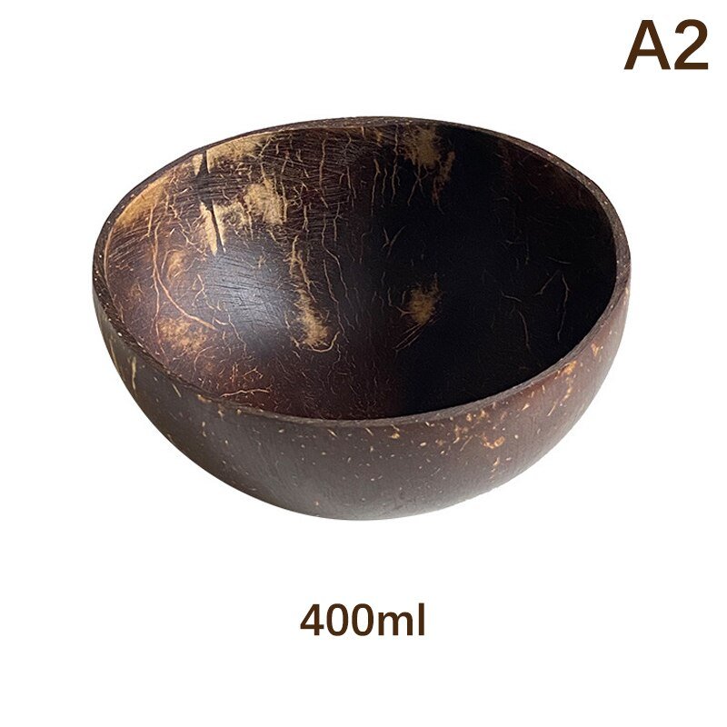 Coconut Bowl and Spoon - Creative Mixing Bowl Set - Casatrail.com