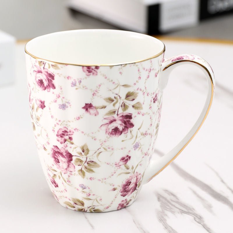 Coffee Ceramic Tea Cup Set - Casatrail.com