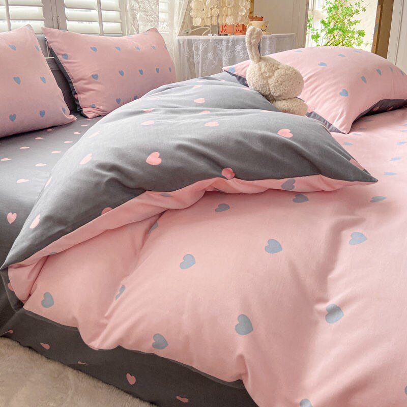 Color Hearts Bedding Sets - Casatrail.com