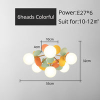 Thumbnail for Colorful Flash LED Modern Chandelier - Casatrail.com