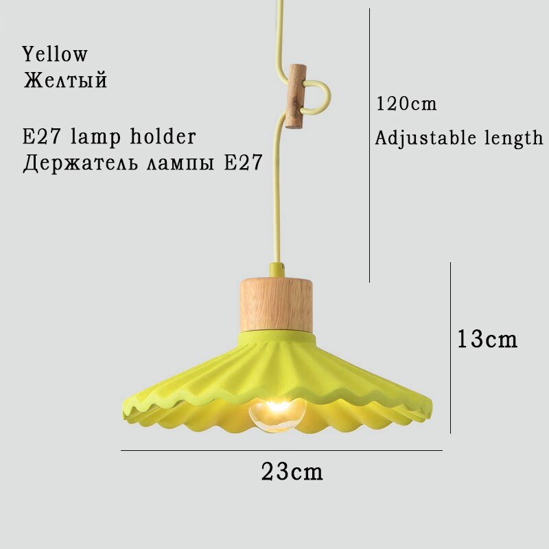 Colorful LED Scandinavian Pendant Light - Casatrail.com