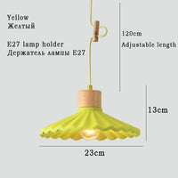 Thumbnail for Colorful LED Scandinavian Pendant Light - Casatrail.com