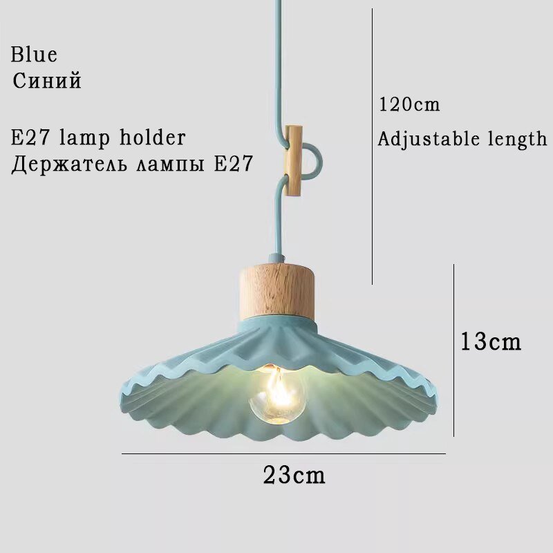 Colorful LED Scandinavian Pendant Light - Casatrail.com