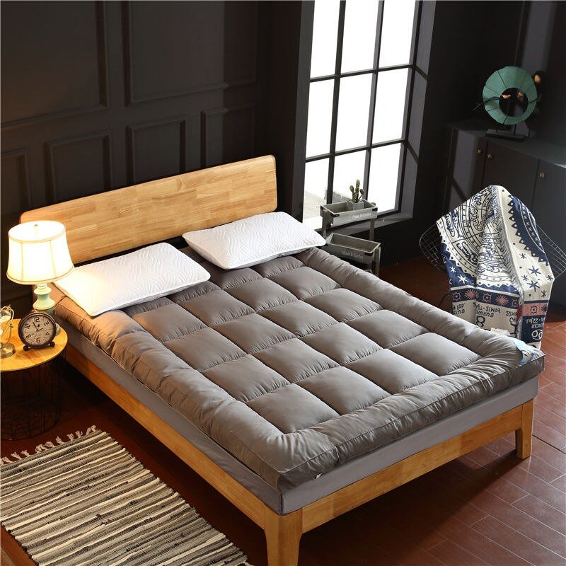 Comfortable Fold Single Double Tatami Mattress - Thick 10cm Topper for Adults in Twin, Queen, King Size - Casatrail.com