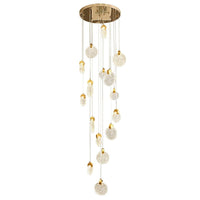 Thumbnail for Compound Attic Crystal Chandelier - Casatrail.com