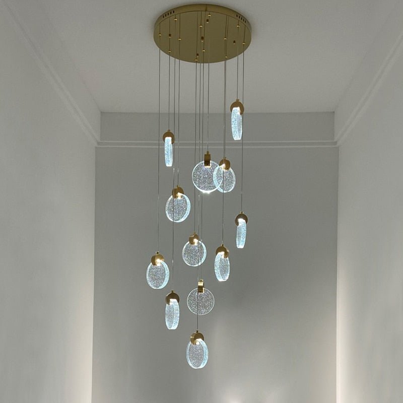 Compound Attic Crystal Chandelier - Casatrail.com