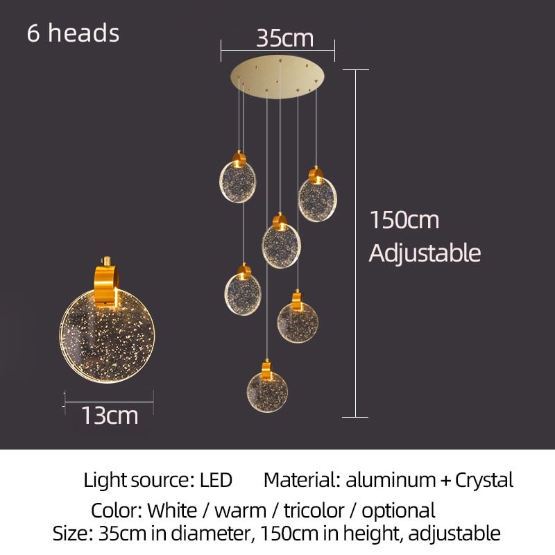 Compound Attic Crystal Chandelier - Casatrail.com