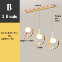 Thumbnail for Contemporary Circular Pendant Lights for Homes - Casatrail.com