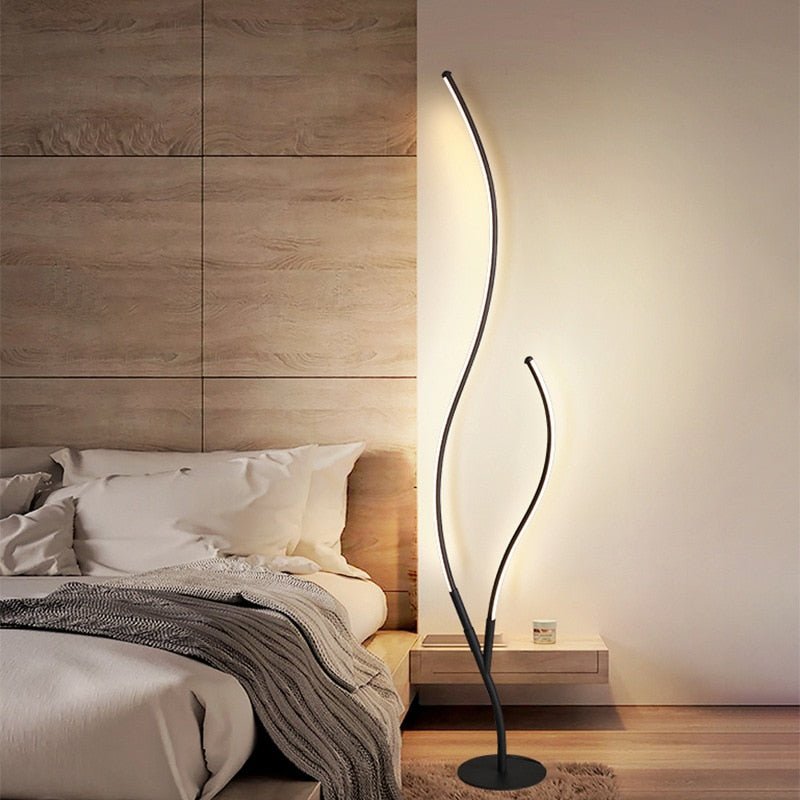 Contemporary LED Tree Branch Floor Lamp - Casatrail.com