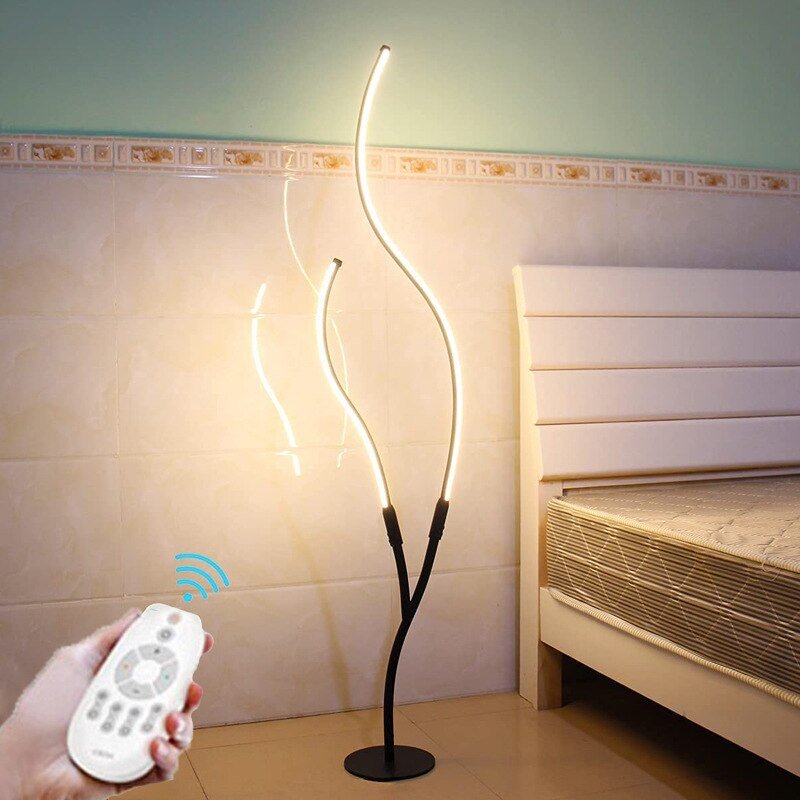 Contemporary LED Tree Branch Floor Lamp - Casatrail.com