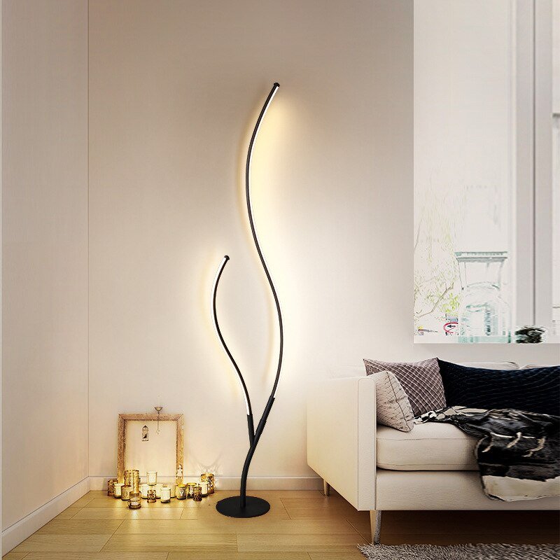 Contemporary LED Tree Branch Floor Lamp - Casatrail.com