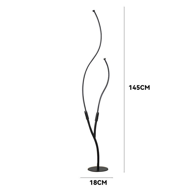 Contemporary LED Tree Branch Floor Lamp - Casatrail.com