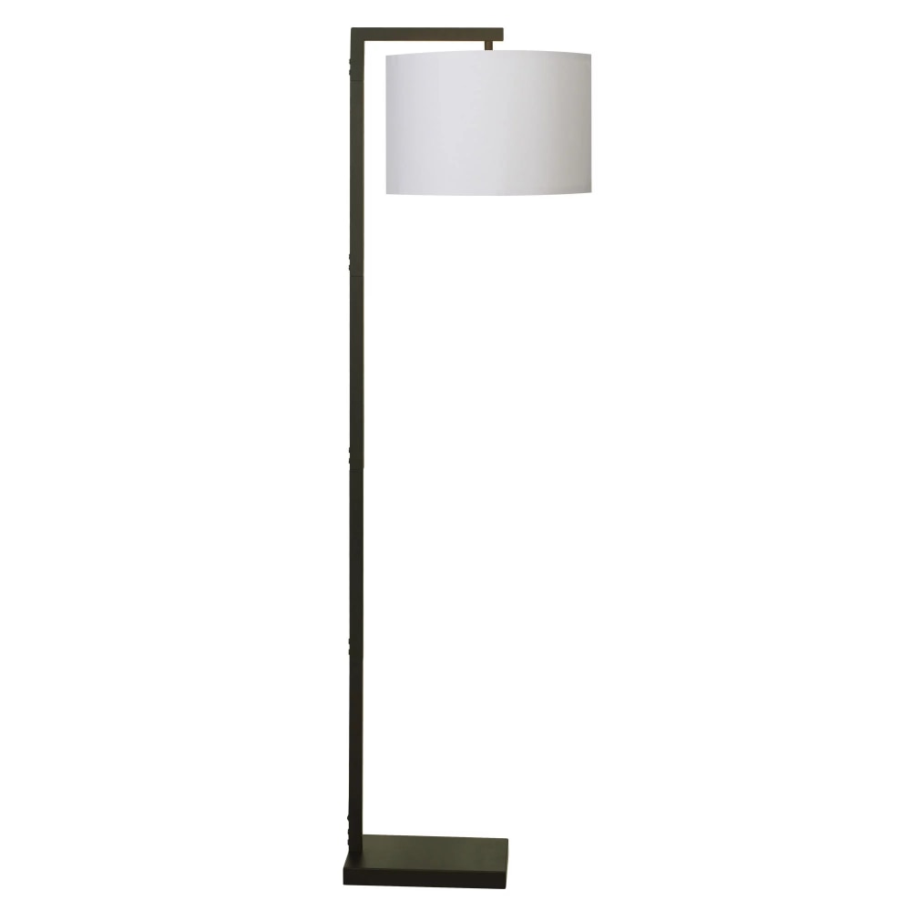 Contemporary Metal 62 Inch Floor Lamp with On/Off Foot Switch - Casatrail.com
