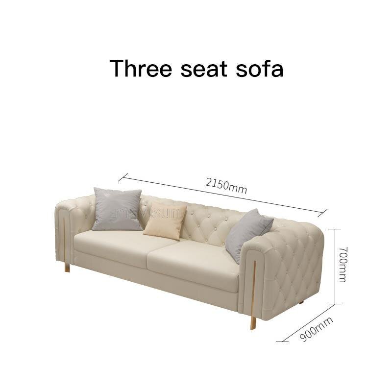 Contemporary Minimalist Chesterfield Sofa - Casatrail.com